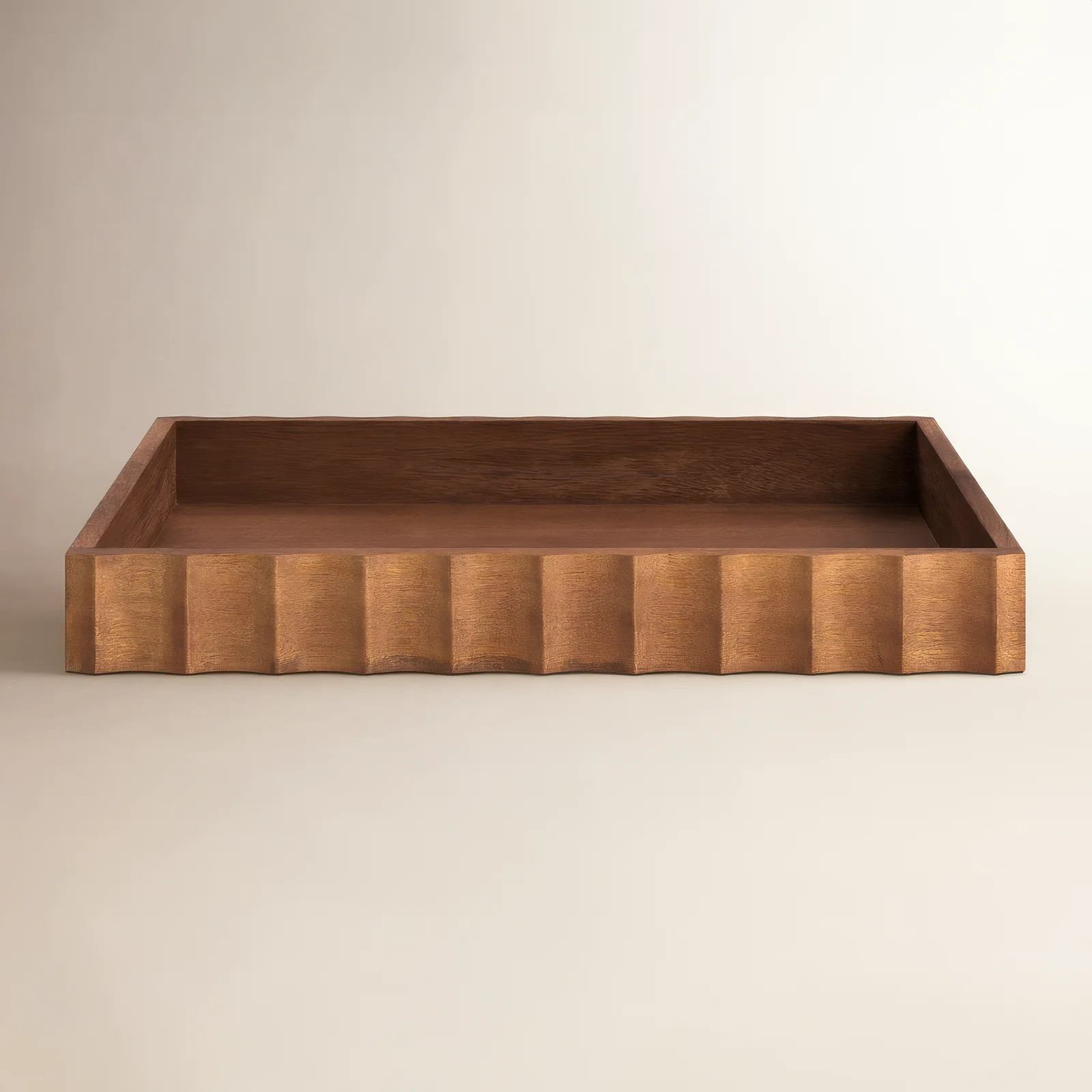 Cardella Fluted Rectangle Serving Tray | AllModern