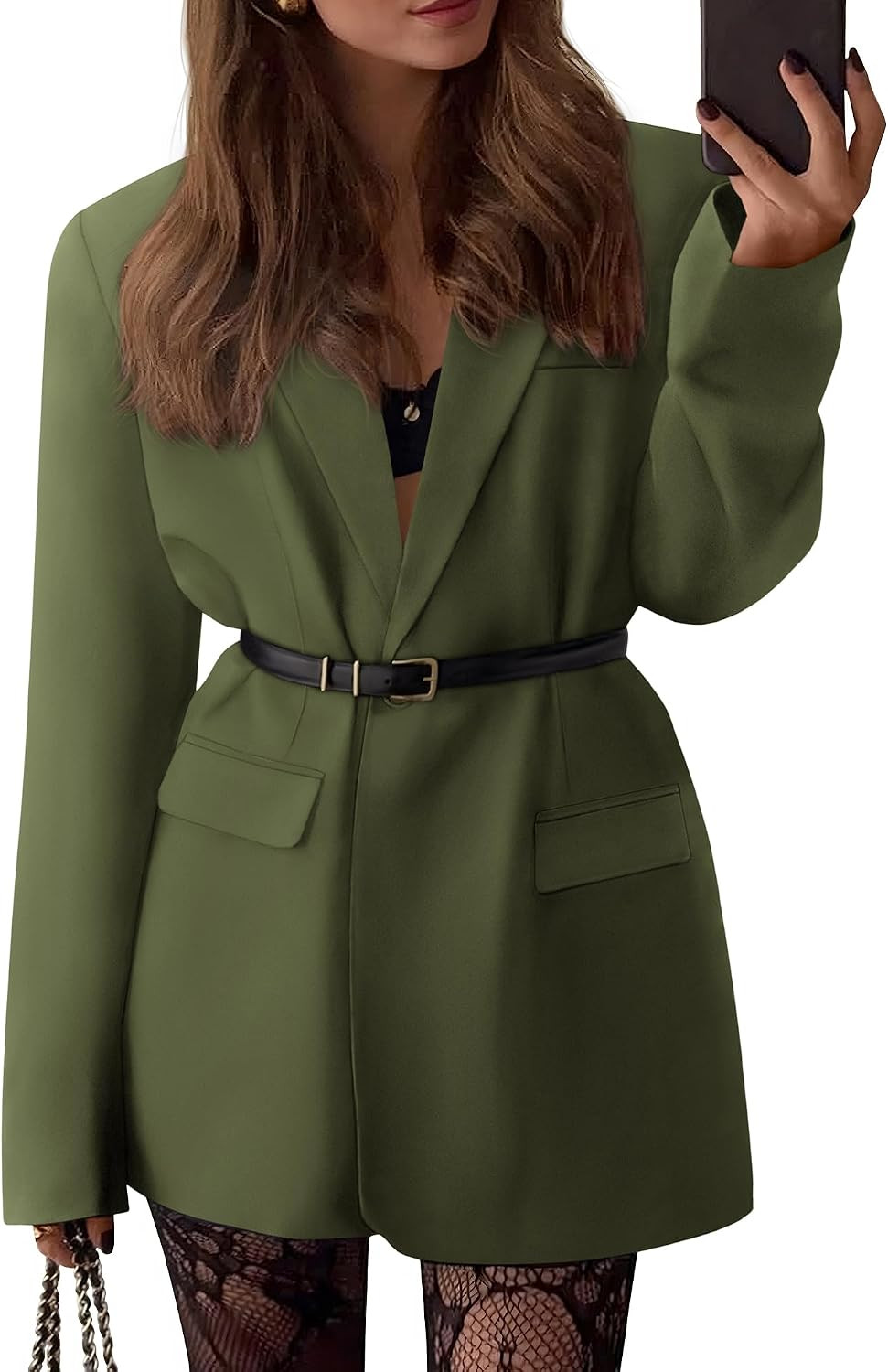 BTFBM Oversized Blazers for Women Business Casual | Amazon (US)