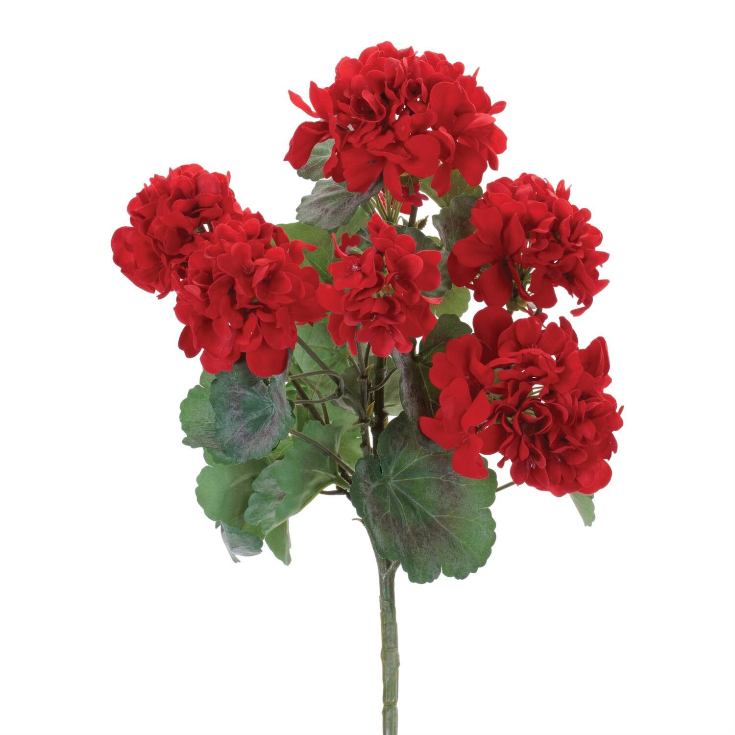 BreeBe - Geranium Floral Bush (Set of 2) - Red, Green | Best Buy U.S.
