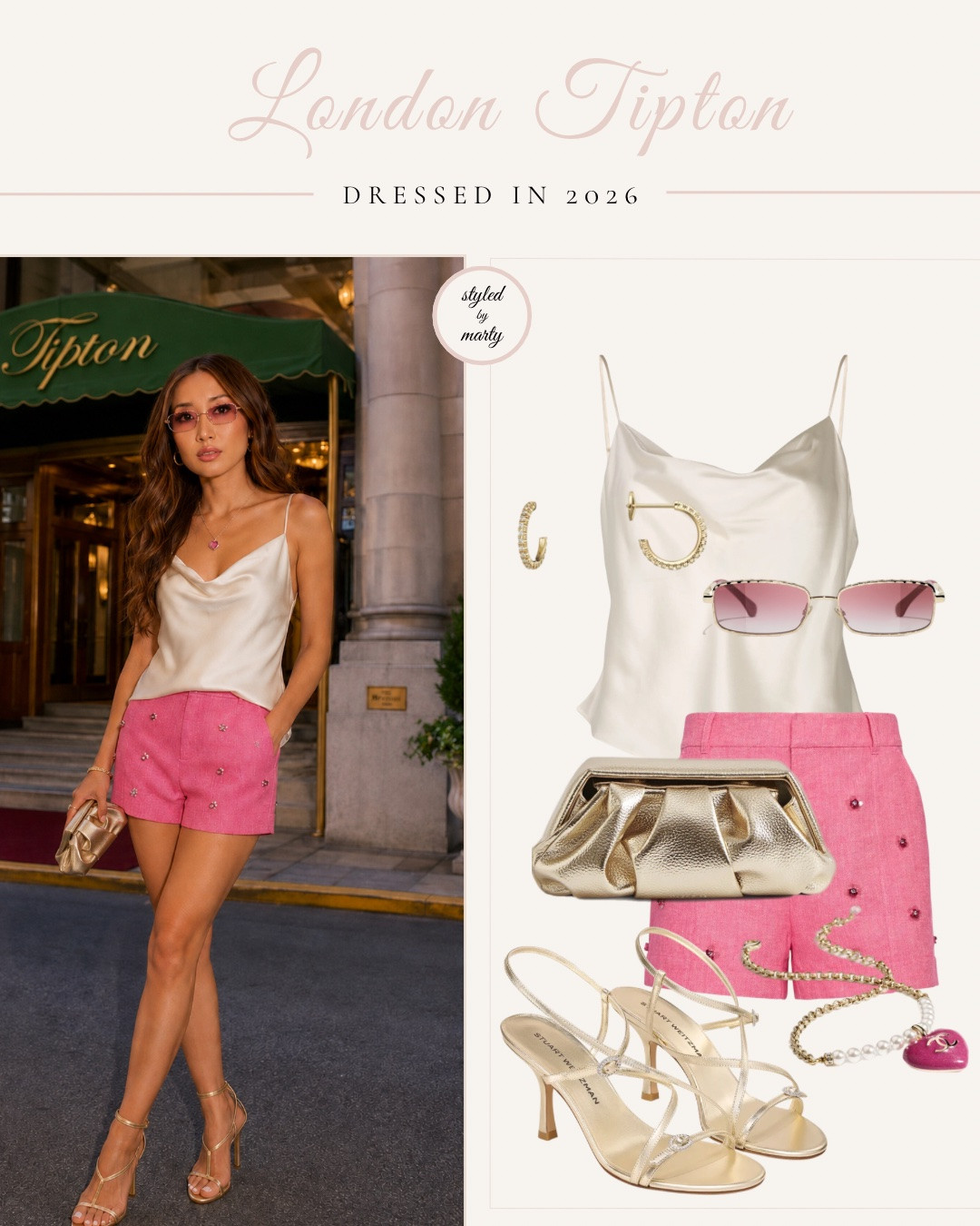 💗✨ If London Tipton dressed in 2026...✨


London Tipton style, feminine style, feminine fashion, feminine outfit, pink fashion, pink outfit, glam style, overdressed, luxury fashion, preppy style, preppy outfit, 2000s fashion, y2k style, pumps, sequin bag, evening bag, sequin bag, night out outfit

#LTKsummer #LTKstyletip #LTKdresses