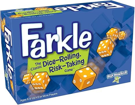 Farkle - Family Game Night Fun - Classic Dice-Rolling, Risk-Taking Game, For Adults and Kids Ages... | Amazon (US)