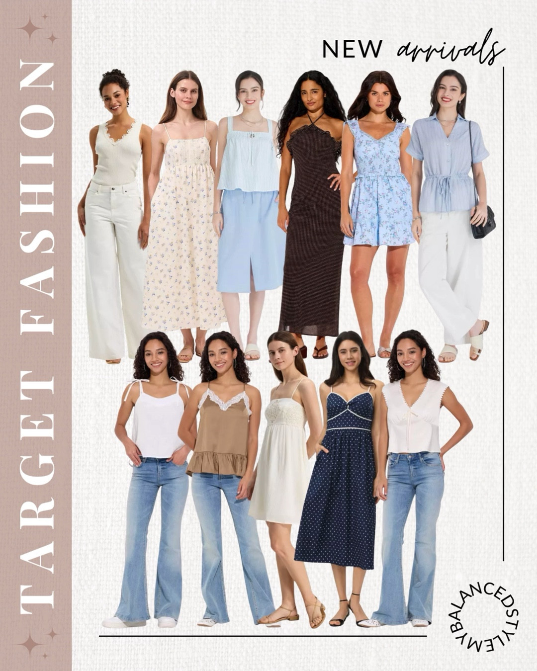 Target summer fashion arrivals

Women’s summer fashion
Casual summer outfits
Coastal chic style
Effortless everyday looks
Lightweight vacation outfits
Neutral summer wardrobe
Summer brunch fashion
Matching summer sets
Trendy warm weather outfits

#LTKootd #LTKSeasonal #LTKSaleAlert