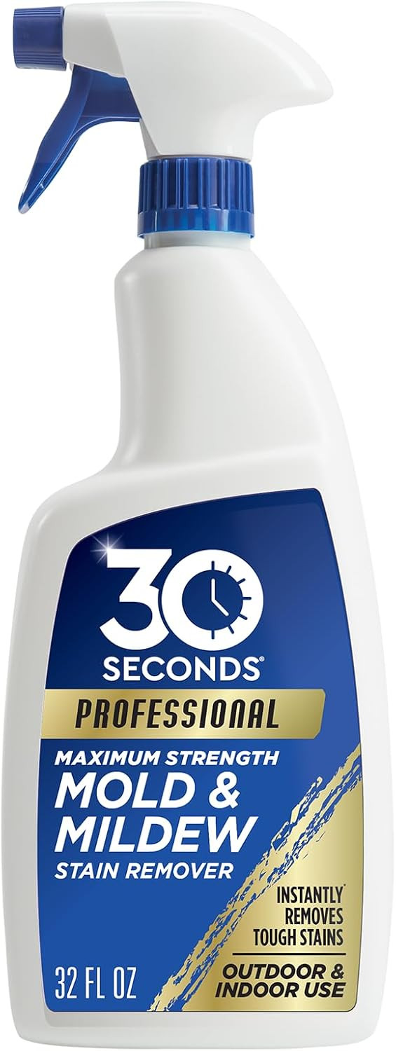 30 SECONDS Pro Mold & Mildew Stain Remover, Scrub-Free Formula, 32 Oz | Amazon (US)