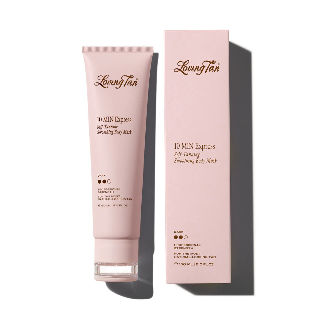 10 MIN Express Self-Tanning Smoothing Mask Dark | Loving Tan - US