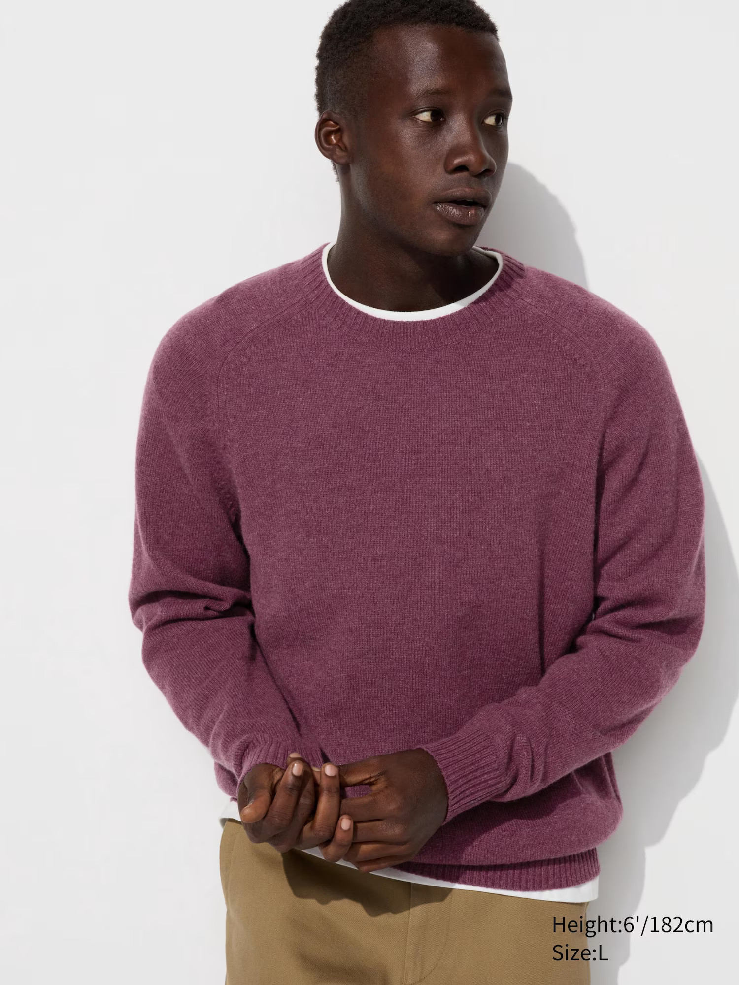 Lammwolle Pullover (Rundhals) | UNIQLO (DE)