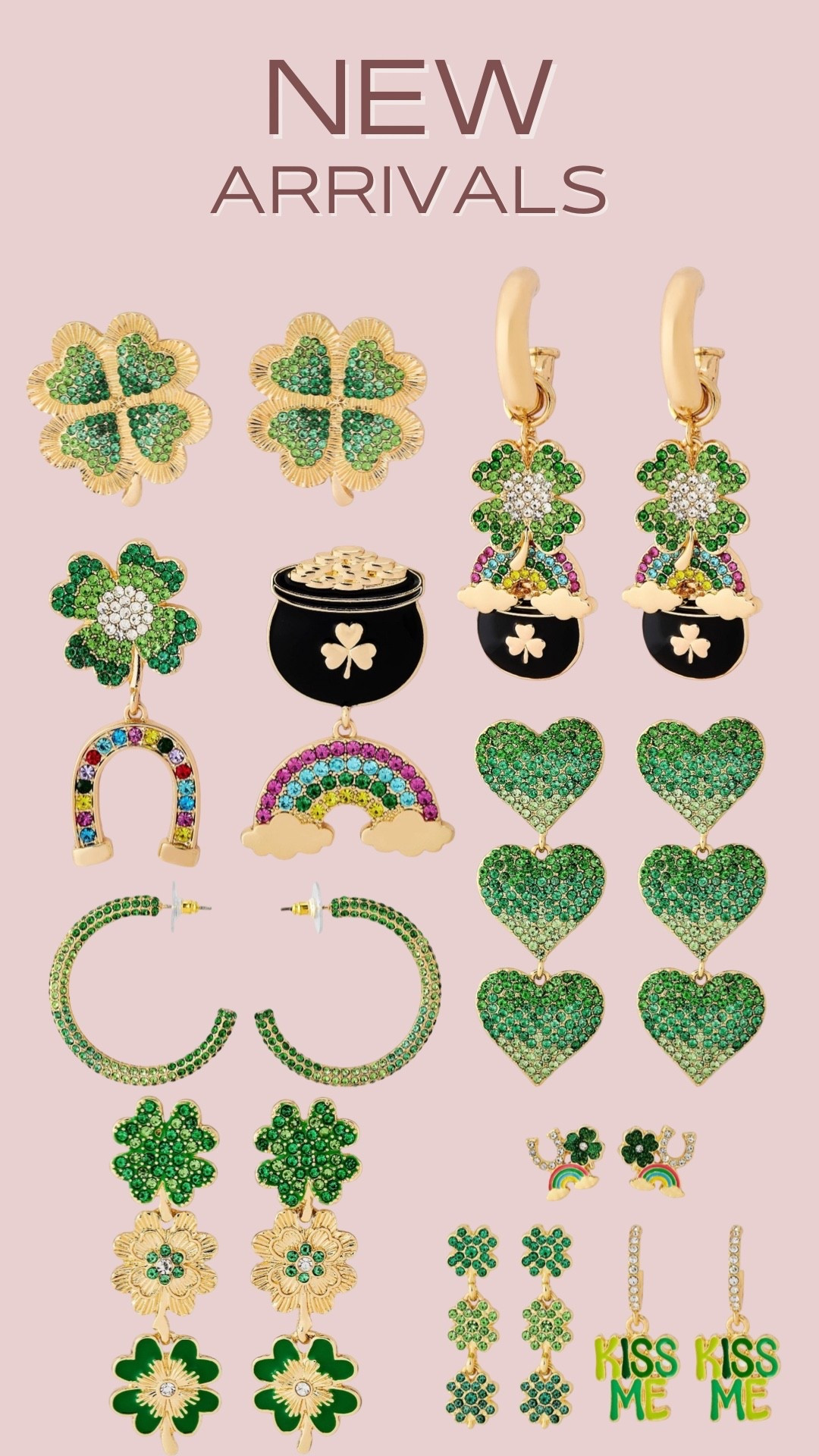 New sugarfix jewelry for St Patrick's Day 🌈

#LTKgrwm #LTKootd #LTKSeasonal