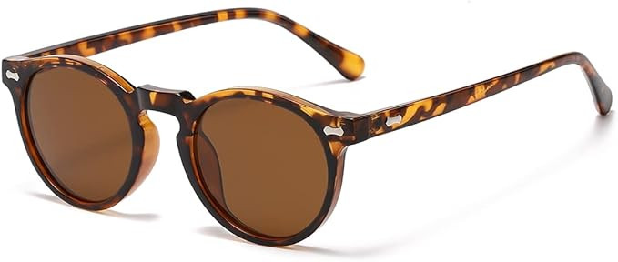 Gleyemor Kids Polarized Cute Round Sunglasses for Kids Girls Boys Age 3-8 | Amazon (US)