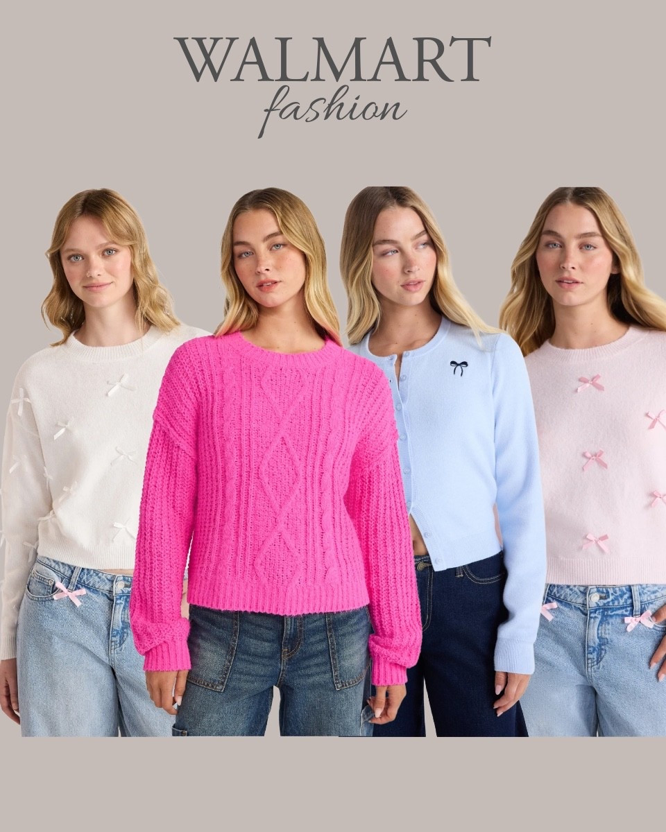 Walmart women’s sweaters. 

#LTKGiftGuide #LTKCyberWeek #LTKootd