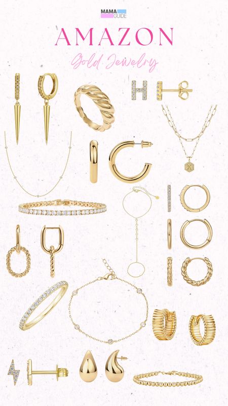 Amazon jewelry favorites that don’t tarnish!! Love all of these finds. 

Amazon 
Jewelry 
Mom finds 
Gold 
Earrings 
Hand chain 


#LTKstyletip #LTKworkwear #LTKMostLoved