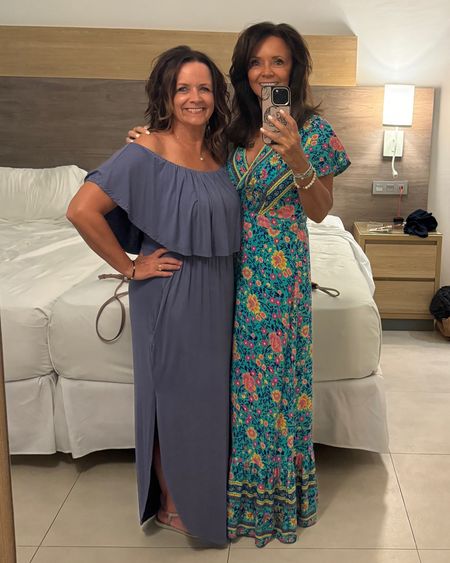 Mirror selfie with my sister in  Jamaica. Maxi dresses make getting ready so easy when you’re on vacation. 
kimbentley, spring dress, vacation outfit, resort wear

#LTKfindsunder50 #LTKtravel #LTKFestival