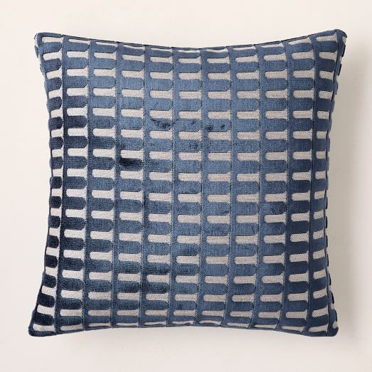 Cut Velvet Archways Pillow Cover | West Elm (US)