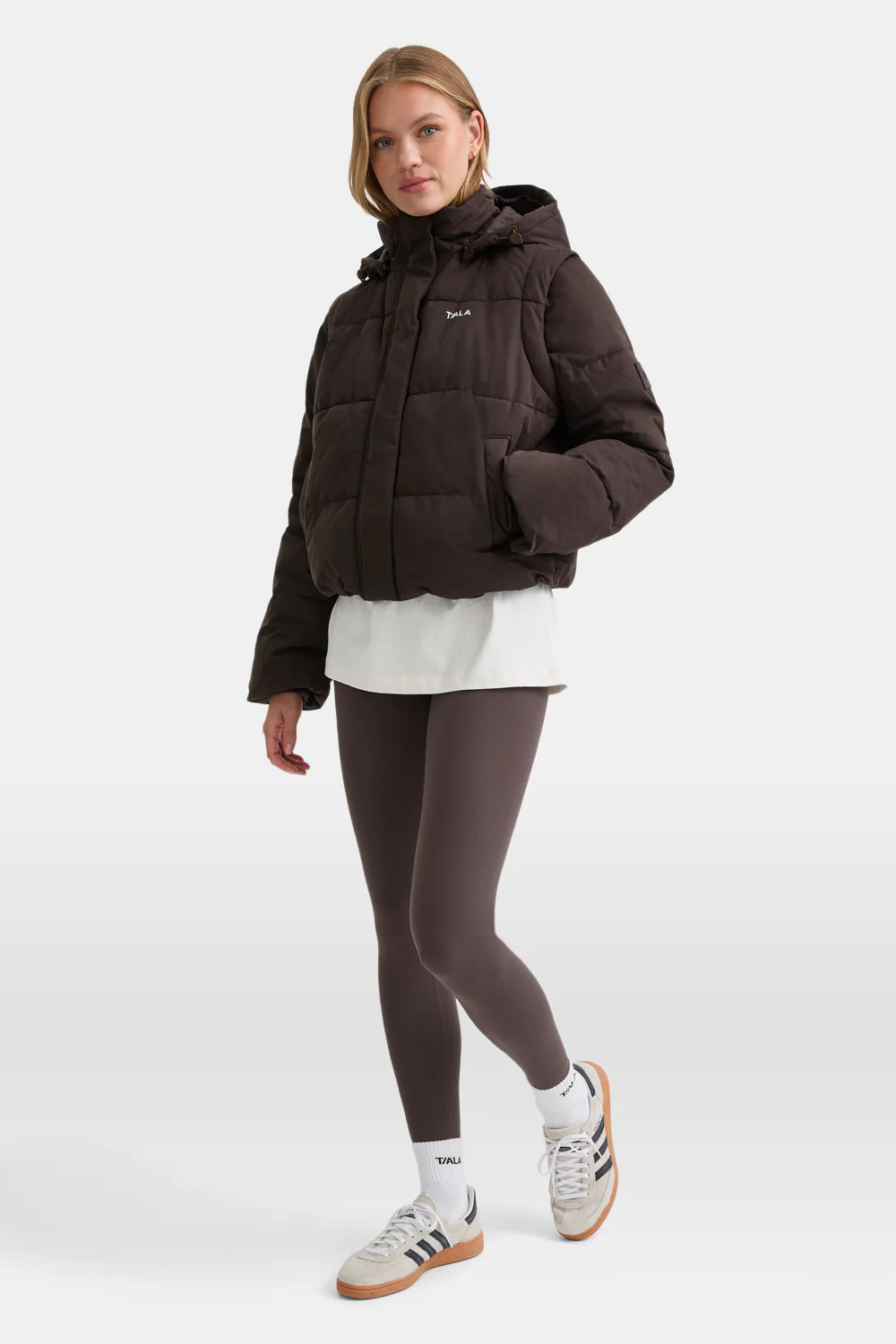 Storm Puffer Jacket - Americano | TALA (UK)