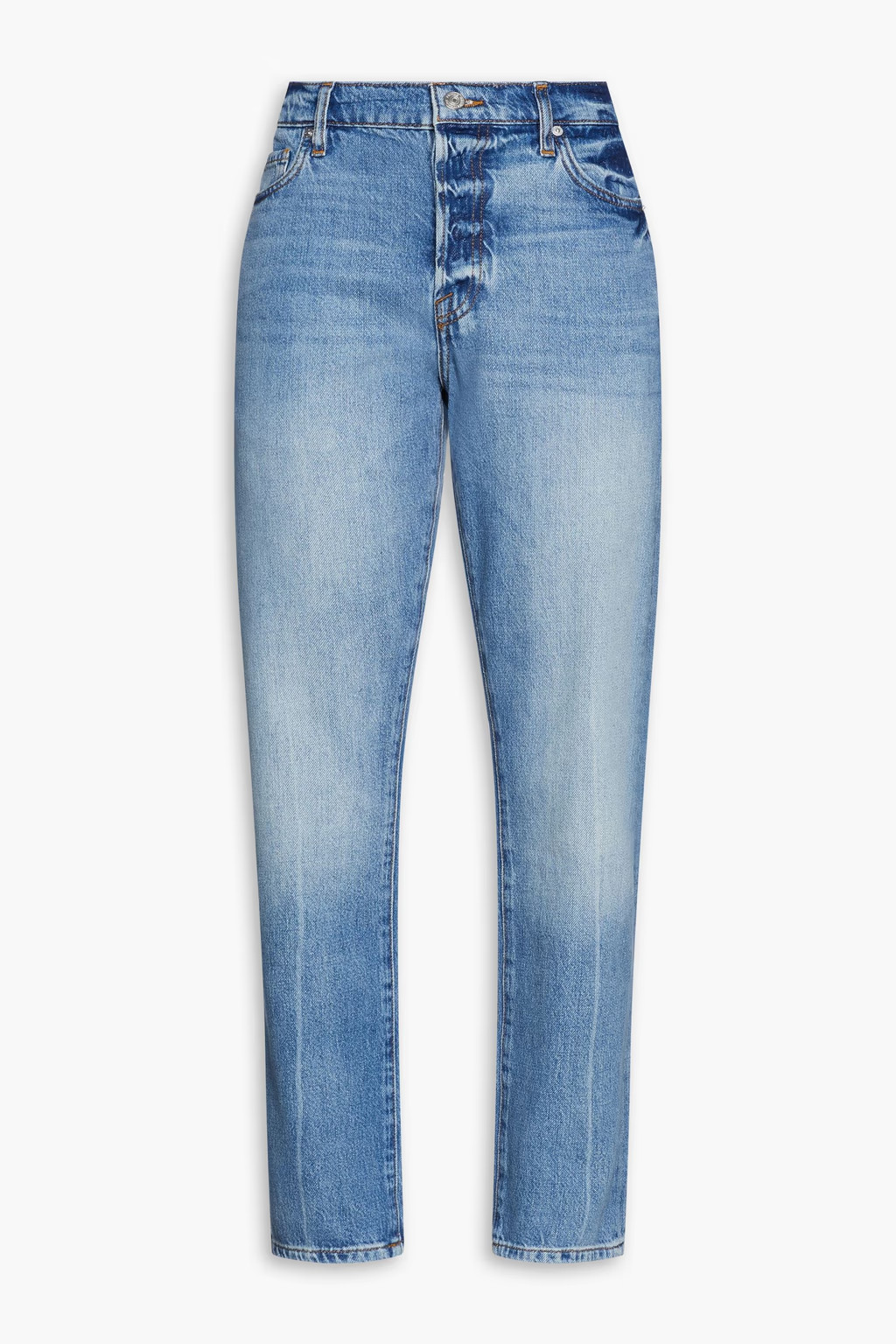 Le Slouch high-rise straight-leg jeans | The Outnet (UK and Europe)