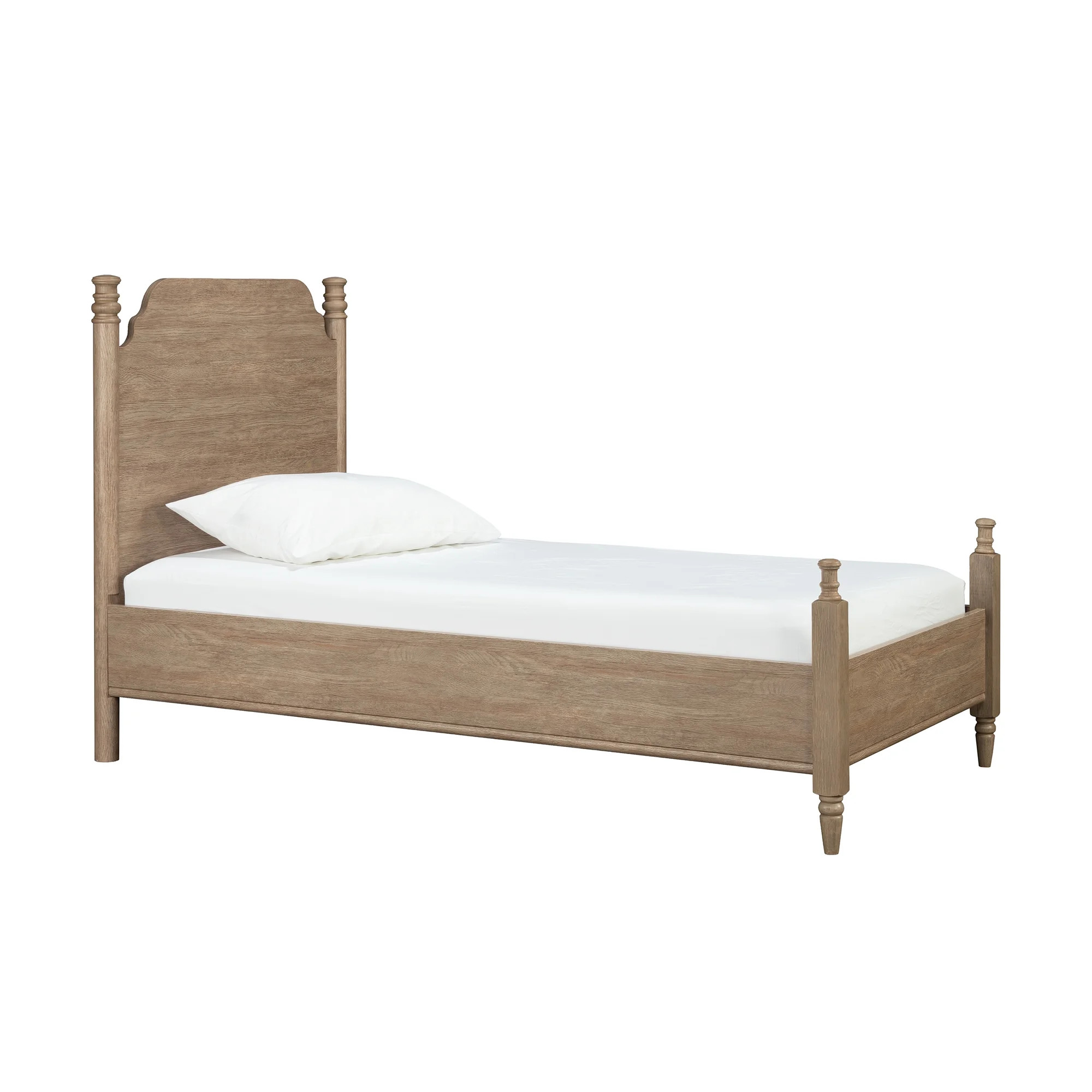 My Texas House Twin Bed, Brushed Oak Finish | Walmart (US)