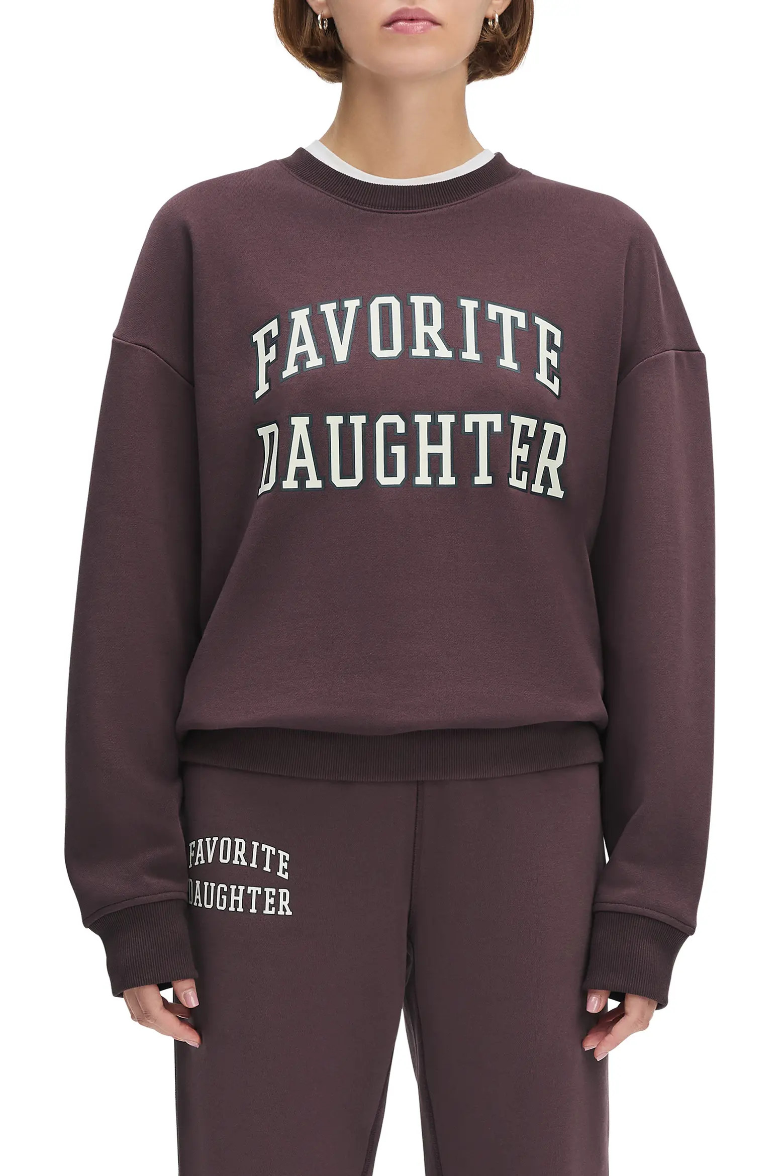 Collegiate Cotton Blend Sweatshirt (Women) | Nordstrom | Nordstrom