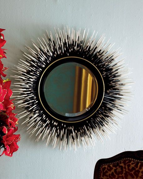 "Porcupine Quill" Mirror | Horchow