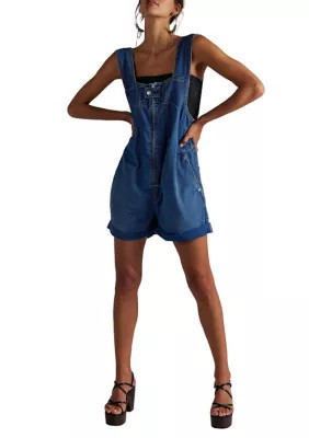 Free People Women's We The Free Jude Shortalls, Small | Belk