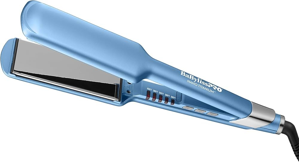 BabylissPRO Nano Titanium Ultra-Sleek Hair Straightener, Flat Iron for All Hair Types | Amazon (US)