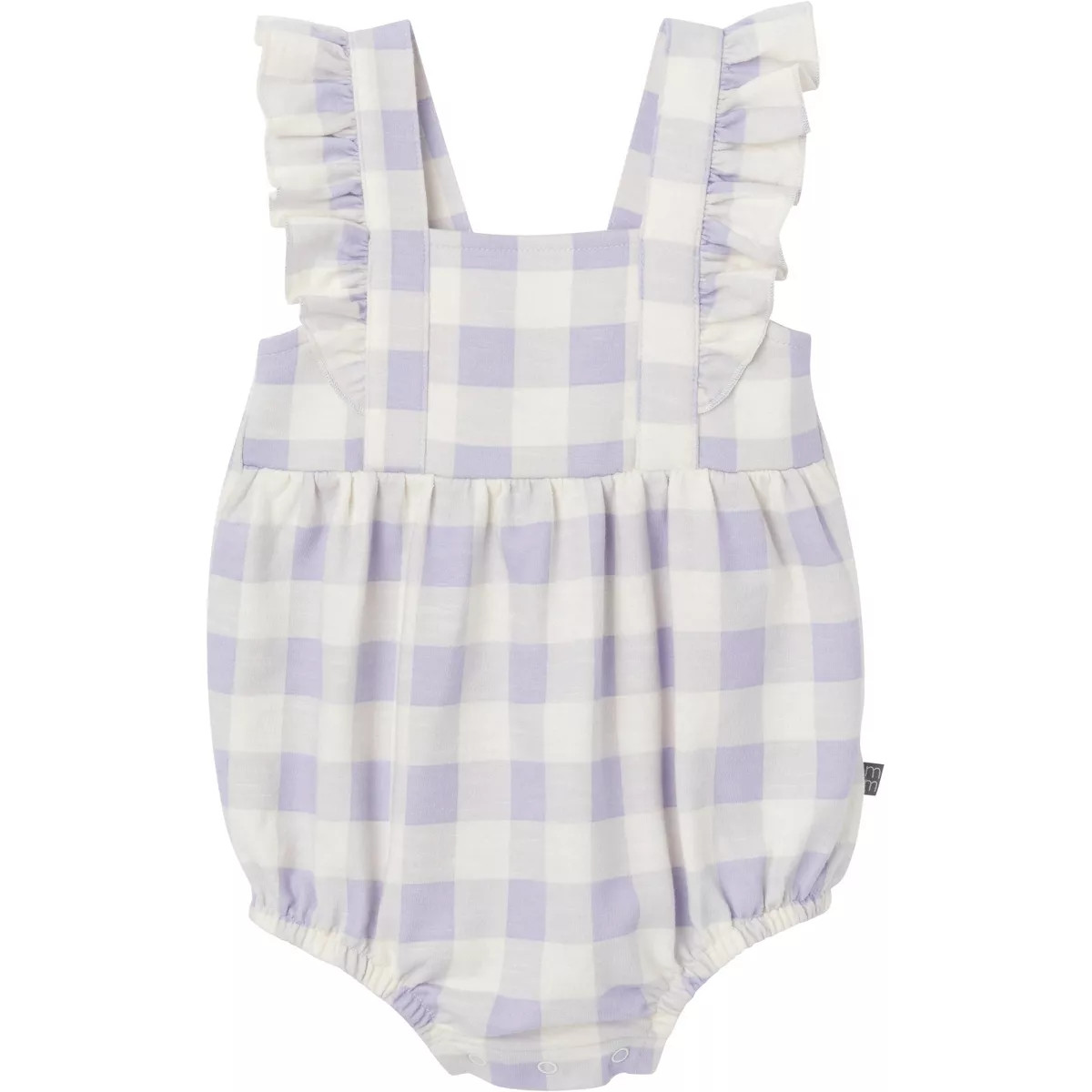 Modern Moments™ by Gerber Baby Girls' Romper, Purple Gingham, 24 Months | Target
