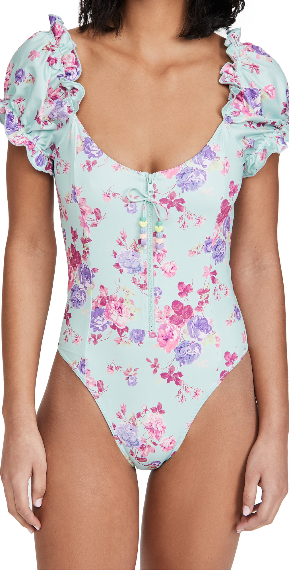 LoveShackFancy Fantasia One Piece Swim Suit | Shopbop