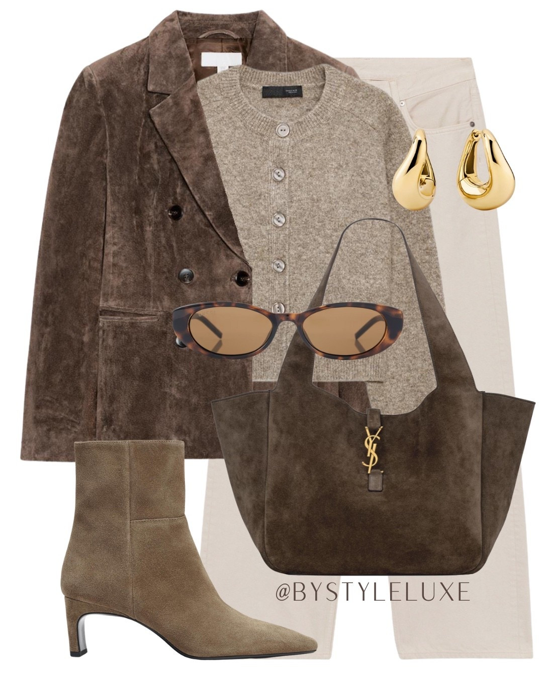 SUEDE BLAZER - this Zara suede blazer is so chic, styled here with jeans but will also look good with jeans or a skirt for a dressier look 

#ankleboots #suede #autumnoutfit

#LTKautumn #LTKjeans #LTKshoes