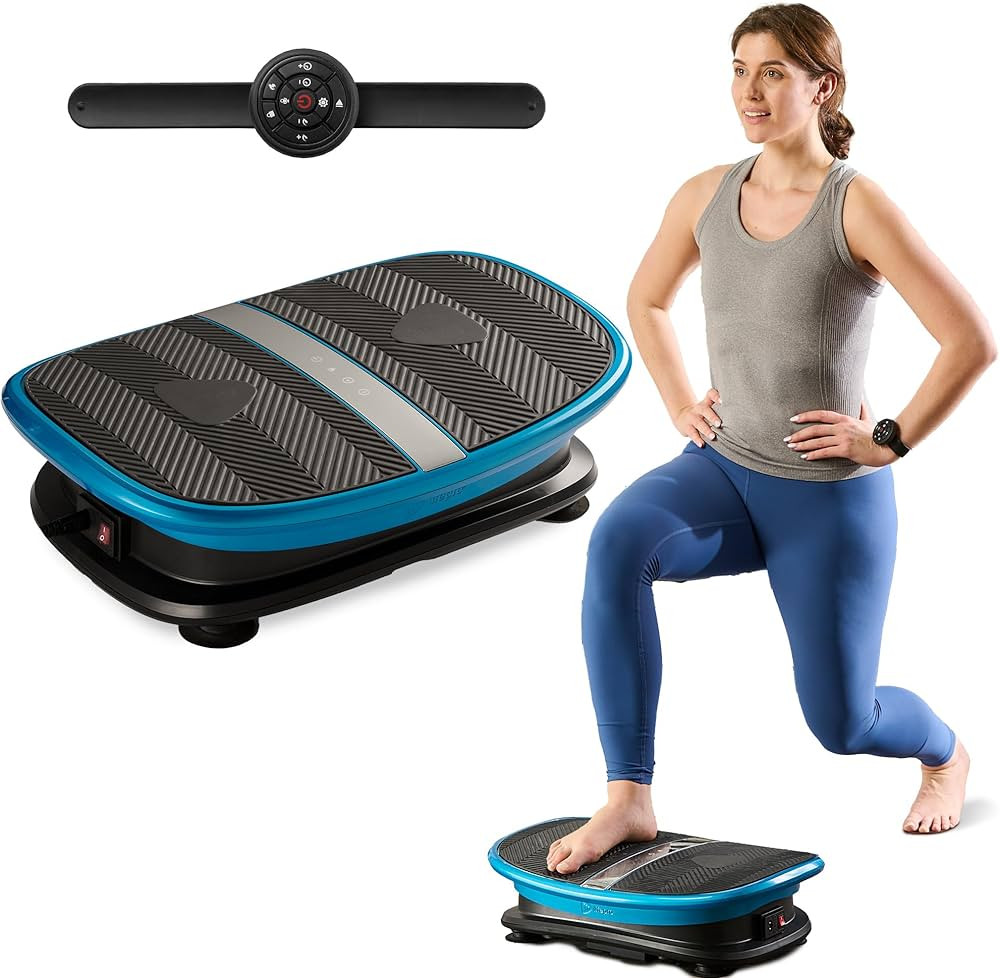 Lifepro Waver Mini Vibration Plate for Lymphatic Drainage – Whole Body Vibrating Platform Exerc... | Amazon (US)
