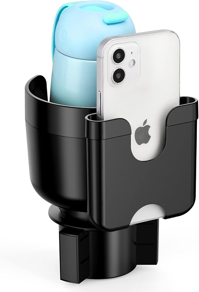 Accmor Universal Car Cup Holder Expander Adapter with Adjustable Base, 2-in-1 Car Cup Holder Expa... | Amazon (US)