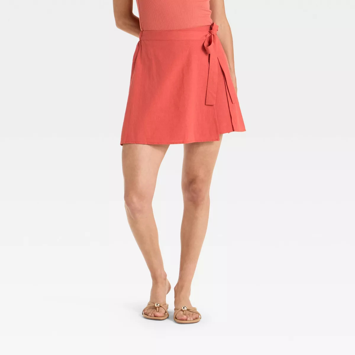 Women's Tie Mini A-Line Skirt - A New Day™ | Target