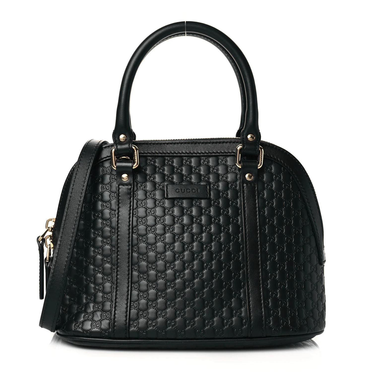 GUCCI Microguccissima Mini Dome Bag Black | FASHIONPHILE (US)