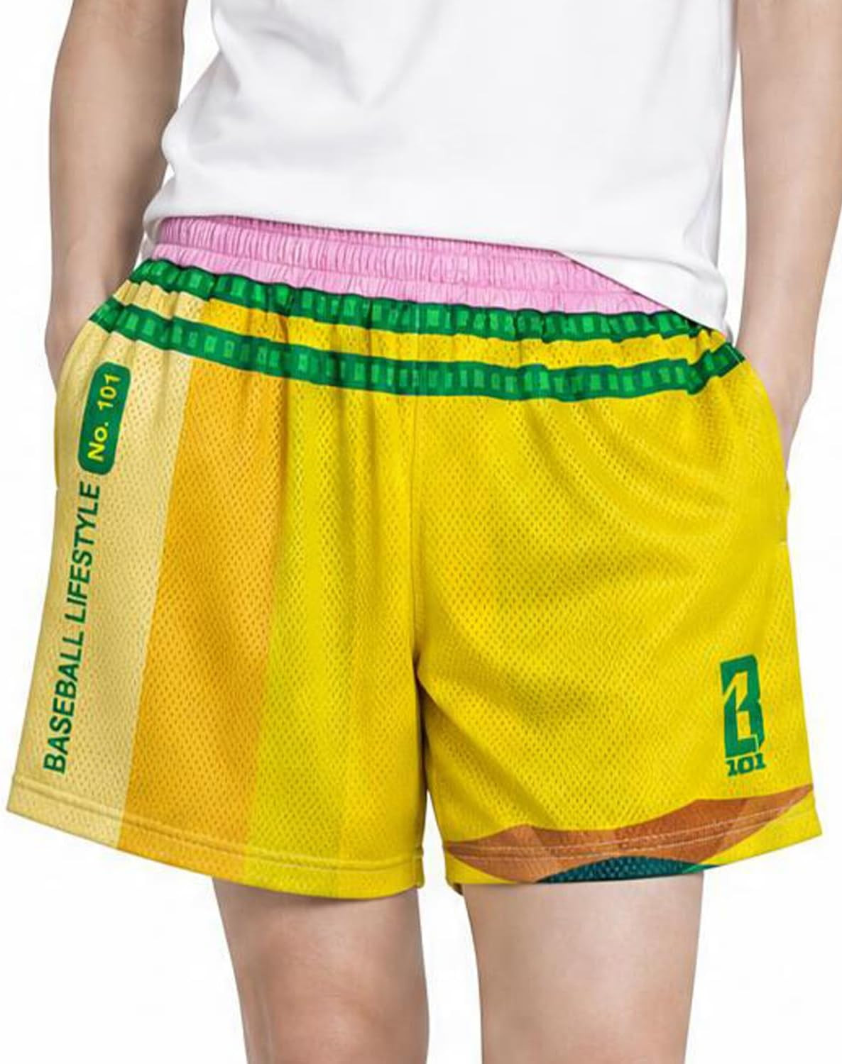 BL101 Youth Pencil Baseball Mesh Shorts for Boys - Sizes YS-YXL | Amazon (US)