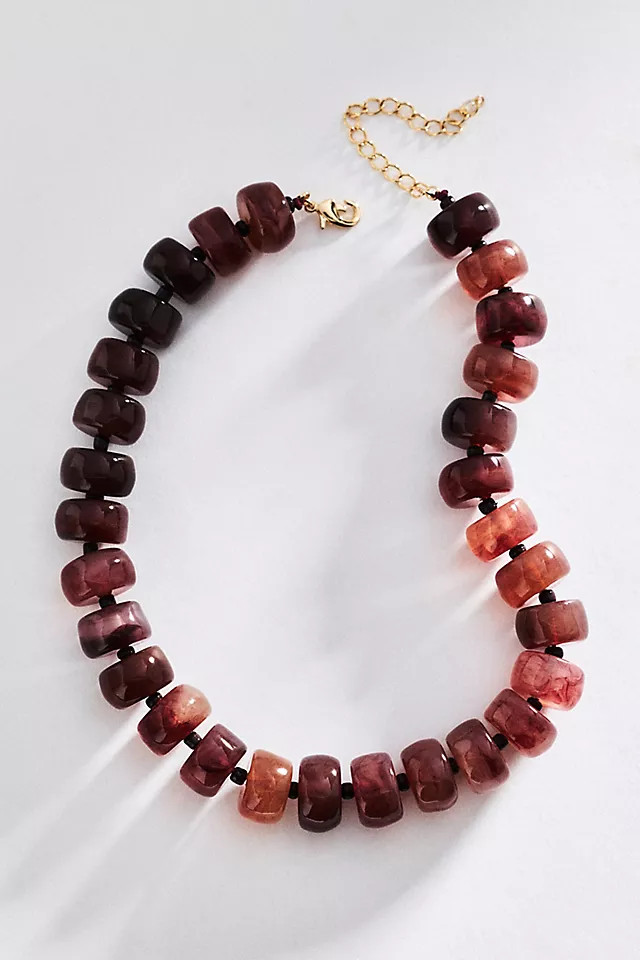 Bowie Necklace, Medium Beads | Anthropologie (US)