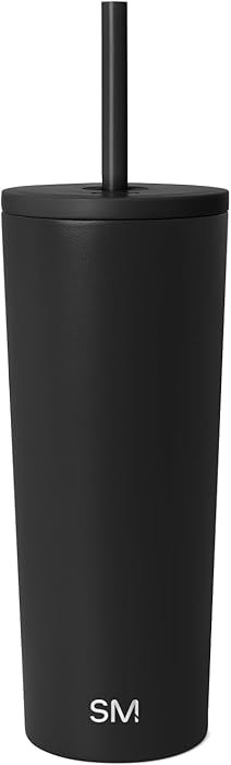 Simple Modern Classic Tumbler with Straw Lid | Insulated Iced Coffee Cup Reusable Stainless Steel... | Amazon (US)