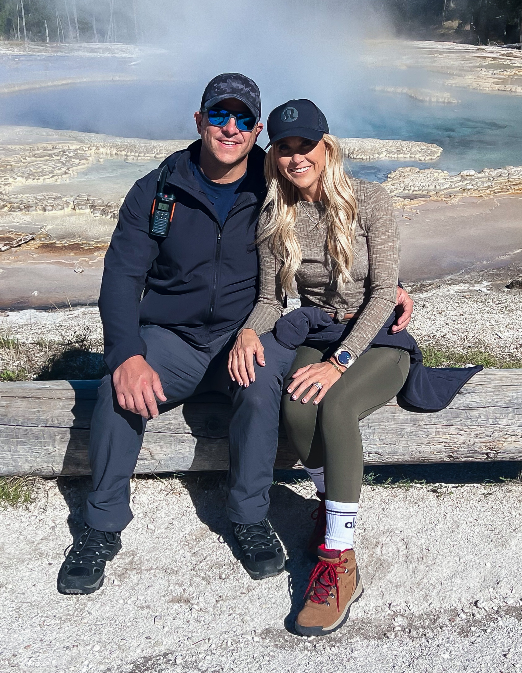 Hiking outfit hiking boots yellowstone aerie leggings free people 

#LTKunder100 #LTKSeasonal #LTKtravel