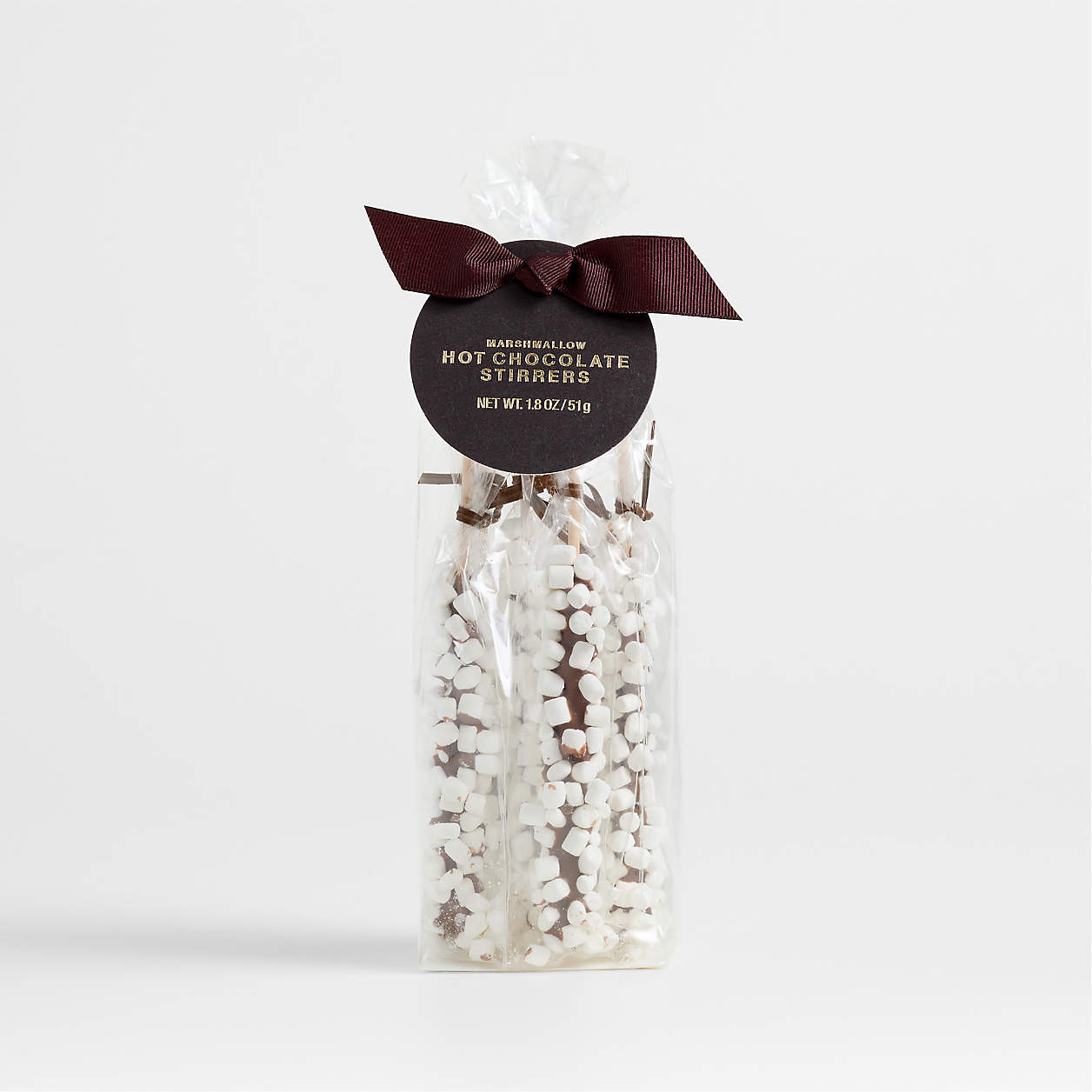 Marshmallow Hot Chocolate Stirrers + Reviews | Crate & Barrel | Crate & Barrel