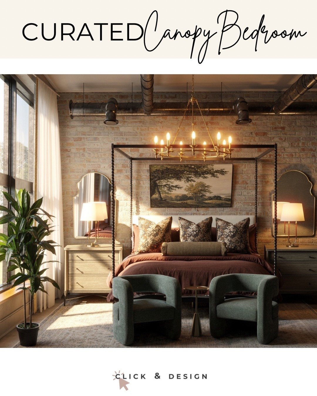 Canopy beds are officially back for 2026 and they’re all about creating cozy! We’re leaning into warm, earthy neutrals for a timeless look 

#LTKHome