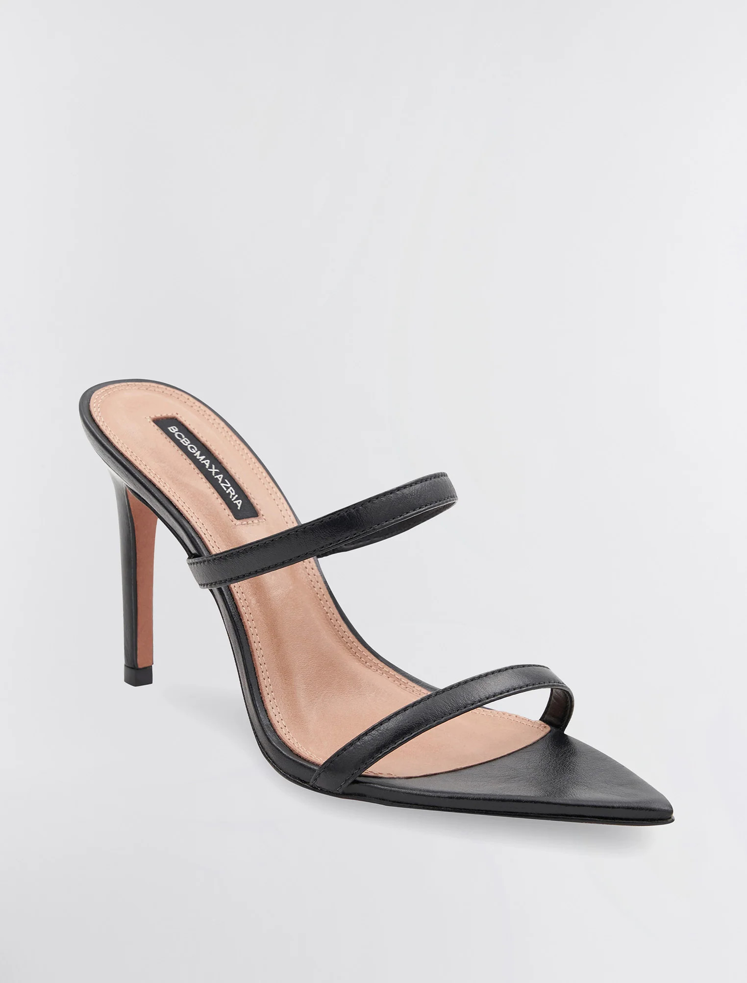 Black Duponi Sandal Heel | Shoes | BCBGMAXAZRIA | BCBG Max Azria 