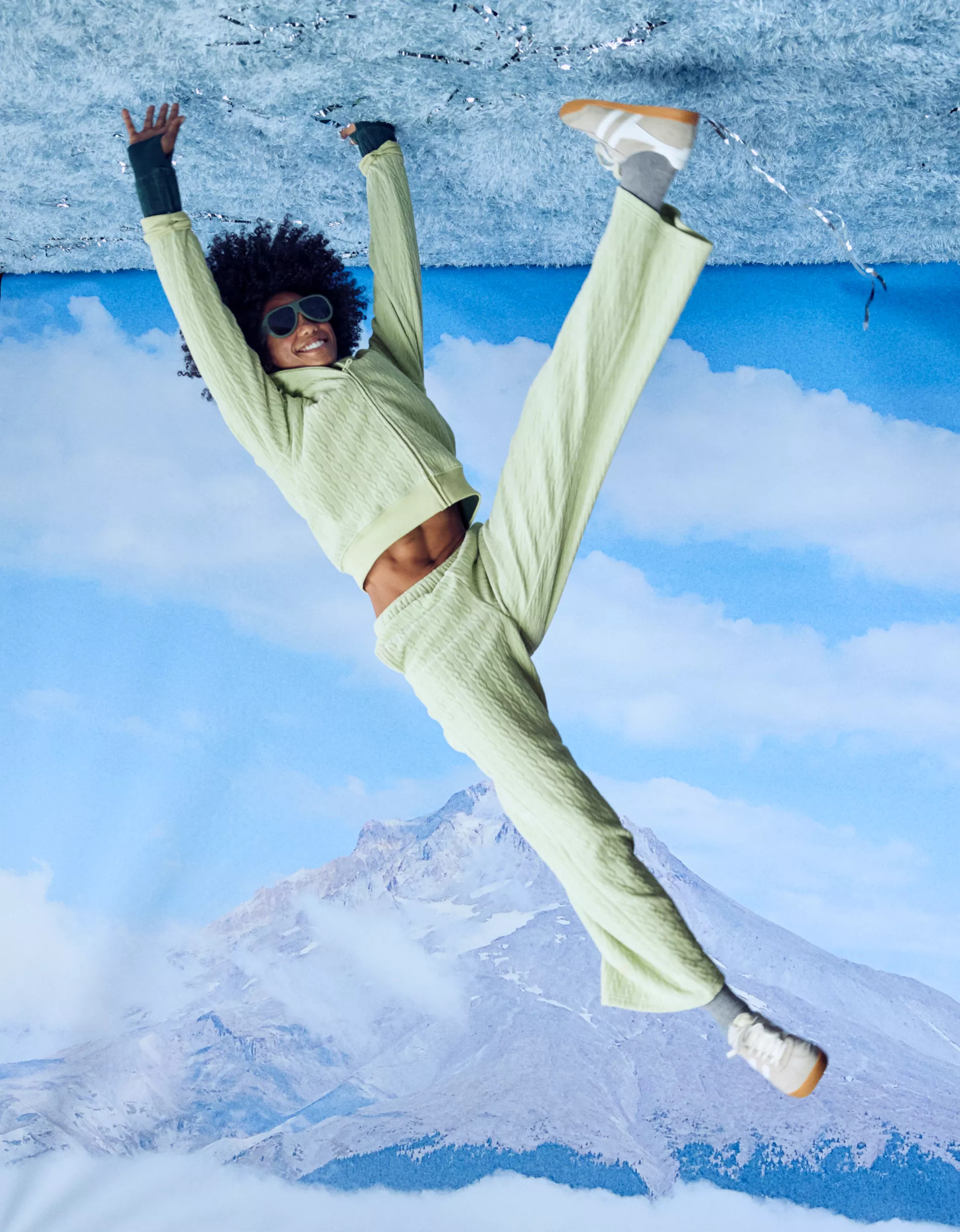 OFFLINE By Aerie Cable Lounge Trouser | Aerie