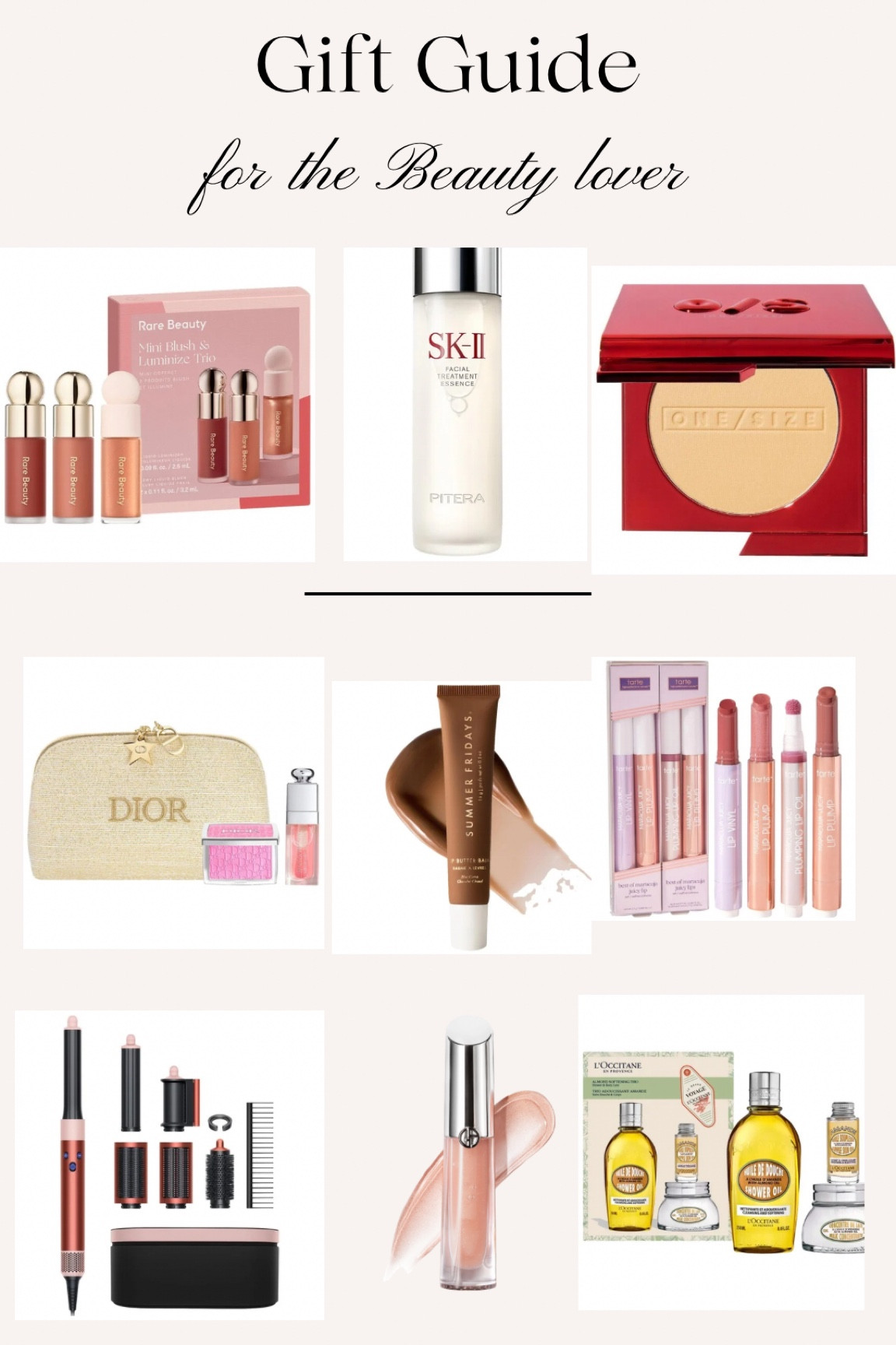 Beauty lover gift guide! 

#LTKGiftGuide #LTKBeauty #LTKHoliday