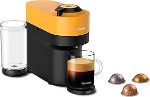 Nespresso Vertuo Pop+ Coffee and Espresso Machine by De'Longhi, Mango Yellow | Amazon (CA)