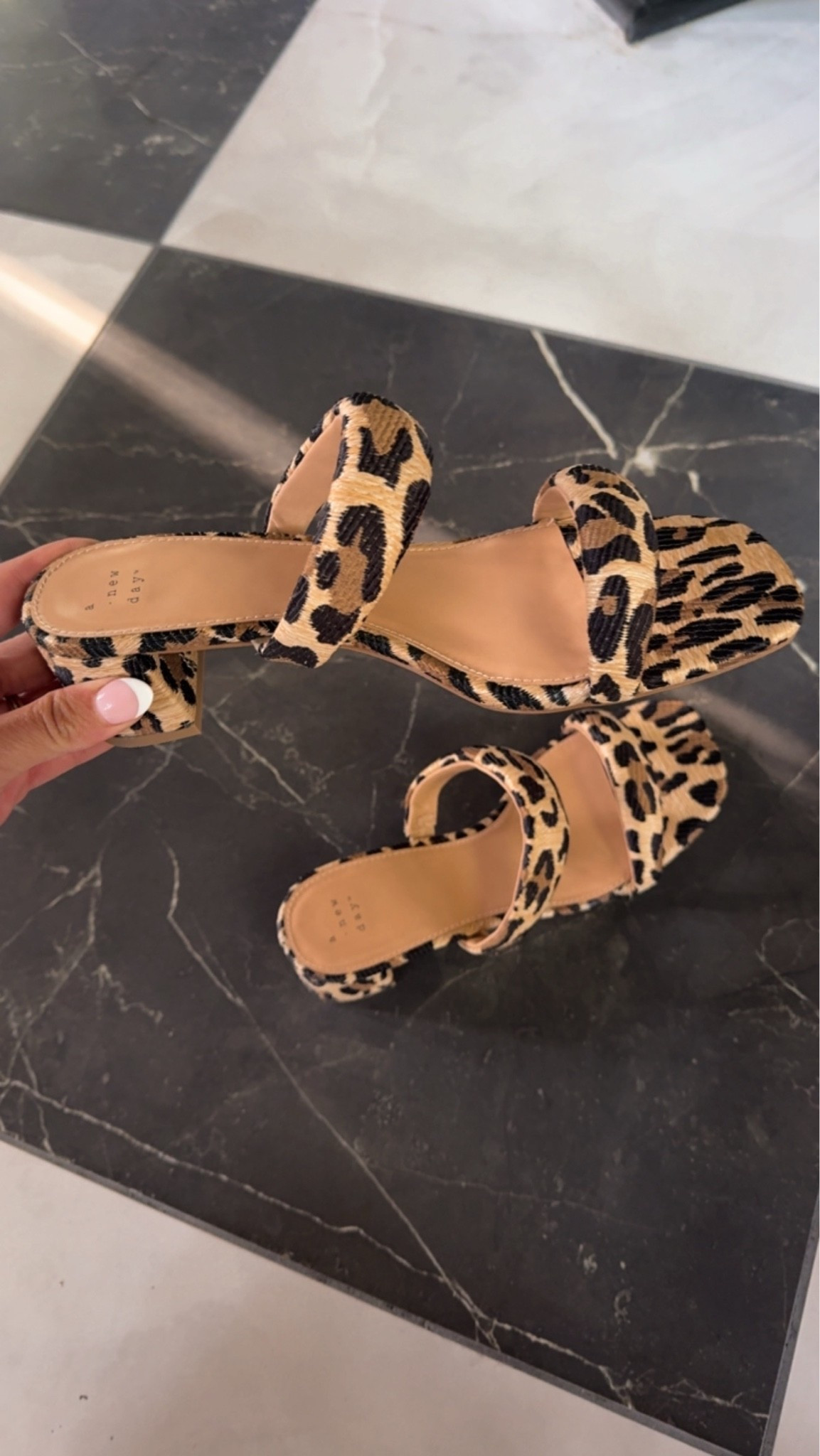 Leopard heels 

Shoes
Spring sandals
Summer sandals