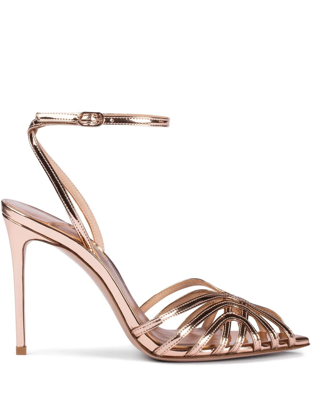 Le Silla 110mm Embrace Sandals  | Pink | FARFETCH | Farfetch Global