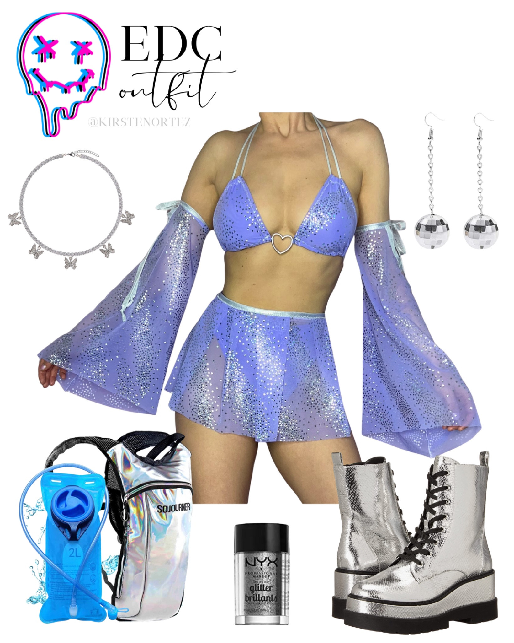 EDC outfit idea, EDC outfit, rave outfit, rave outfit idea, rave outfits, music festival outfit, rave fairy outfit, girly rave outfit, rave set, rave backpack, rave water backpack, festival water backpack, silver boots, rave shoes, rave boots

#LTKFestival #LTKitbag #LTKshoecrush