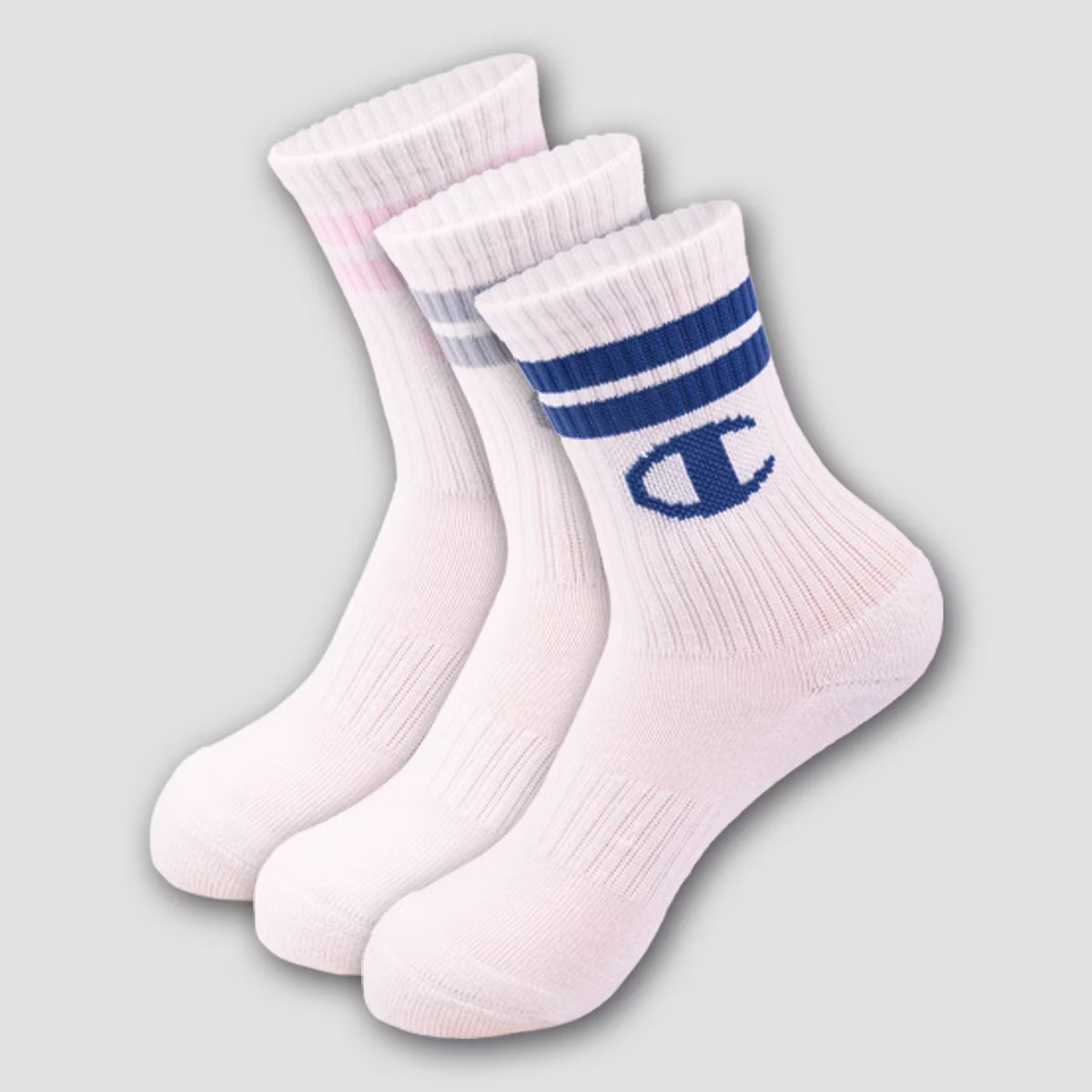 Champion Girls' 3pk Crew Socks | Target