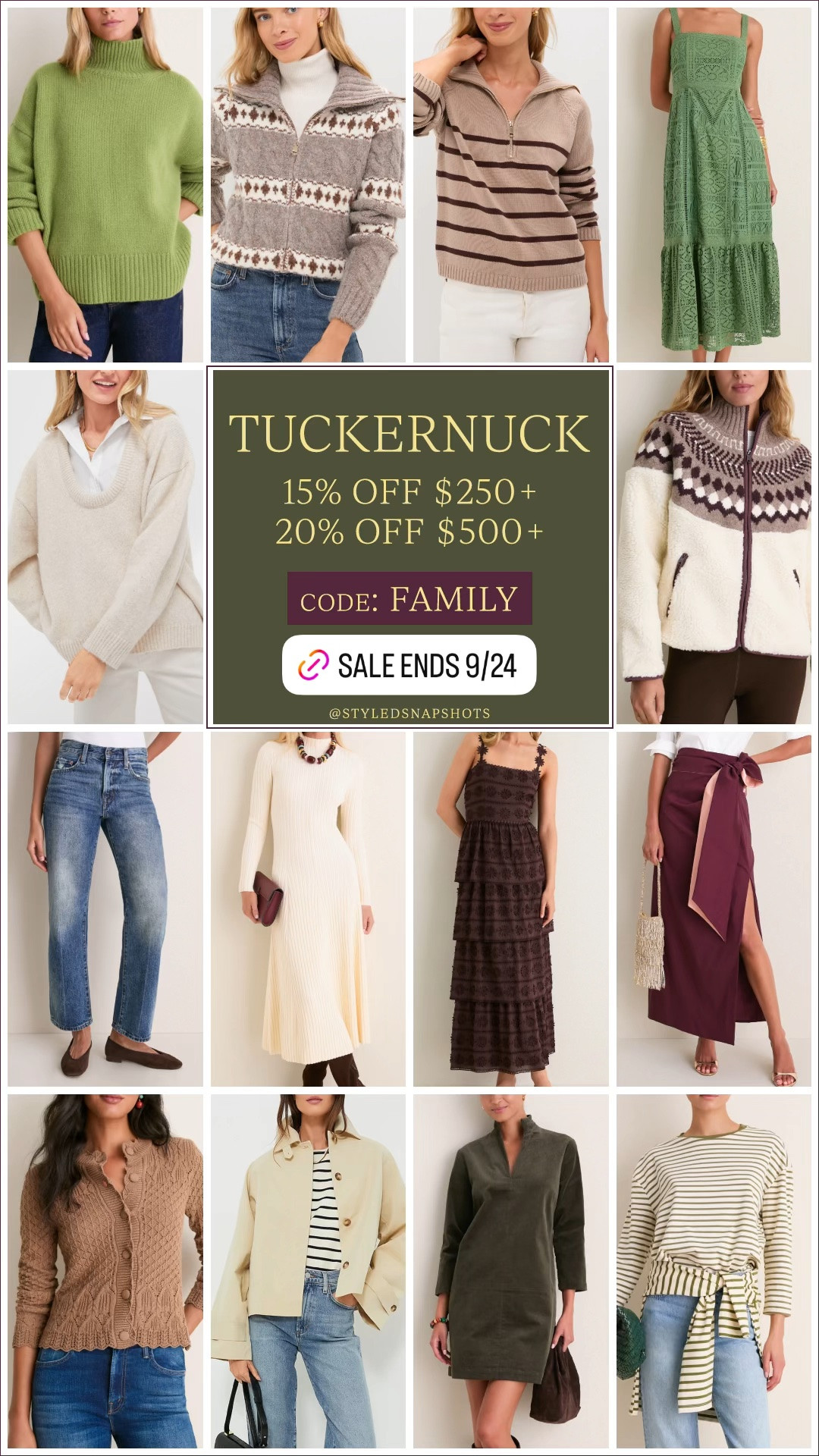 Tuckernuck sale! Up to 20% off with code FAMILY

#LTKSaleAlert