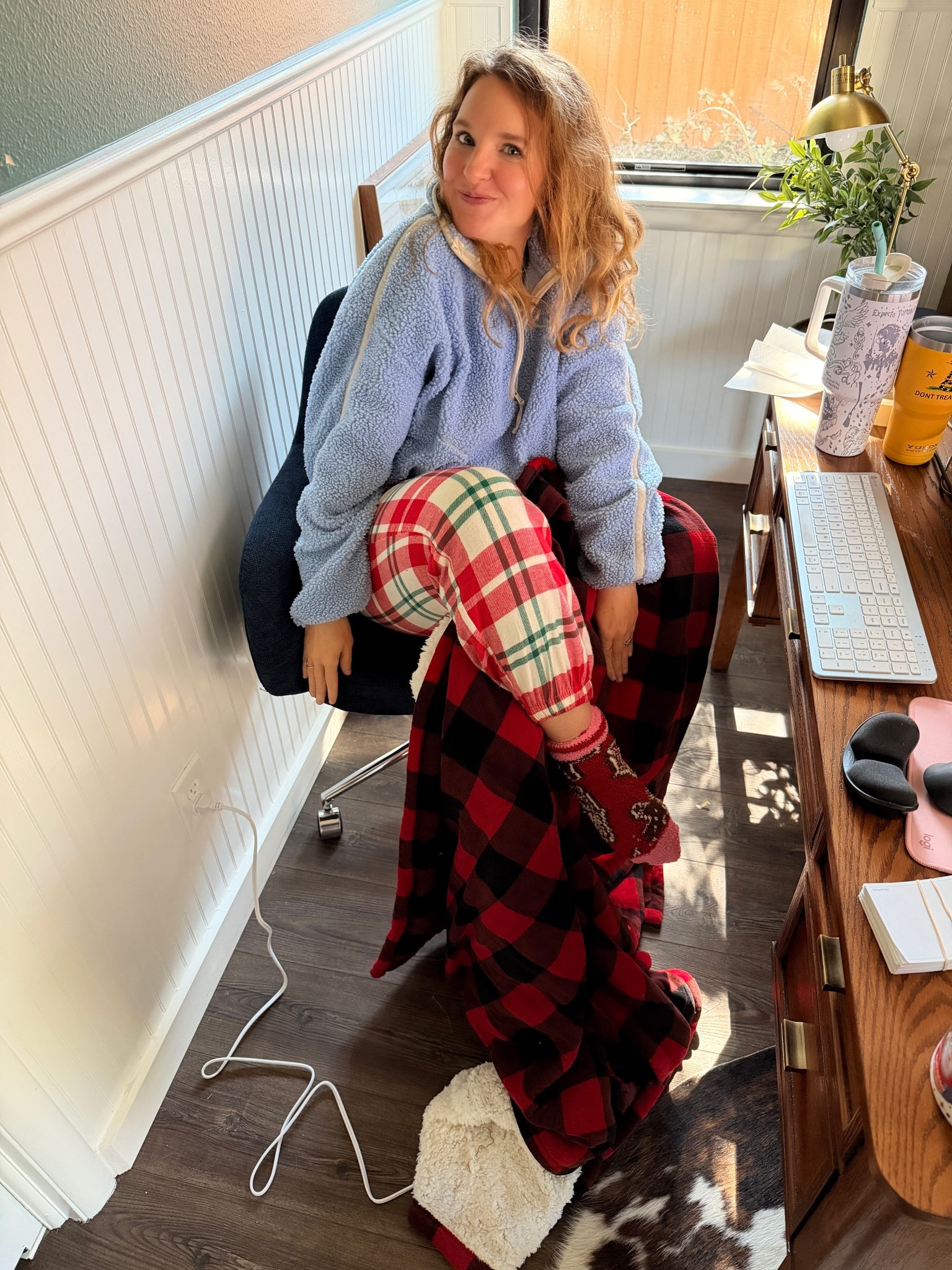 It’s so chilly in Dallas!!!! I’m bundled up with my heated blanket, flannel pjs and my on sale old navy Sherpa! 

#LTKSeasonal #LTKGiftGuide #LTKCyberWeek