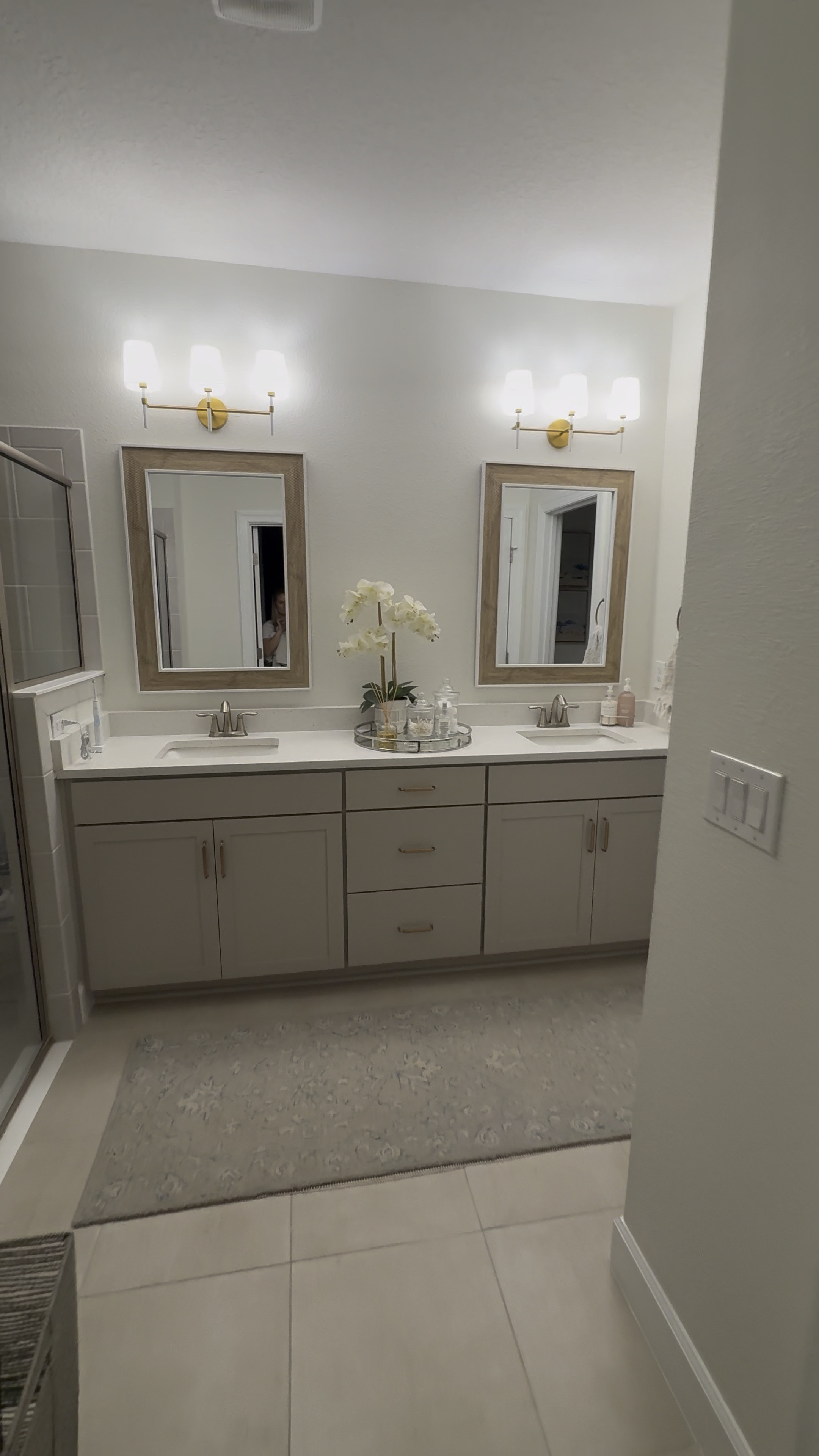 My mini bathroom making is almost finished.  Here the links to my bathroom lighting, vanity pulls, mirrors and fun bathroom accessories 

#LTKHome