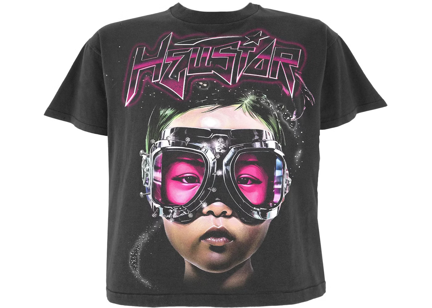Hellstar The Future T-Shirt Black Pink | StockX