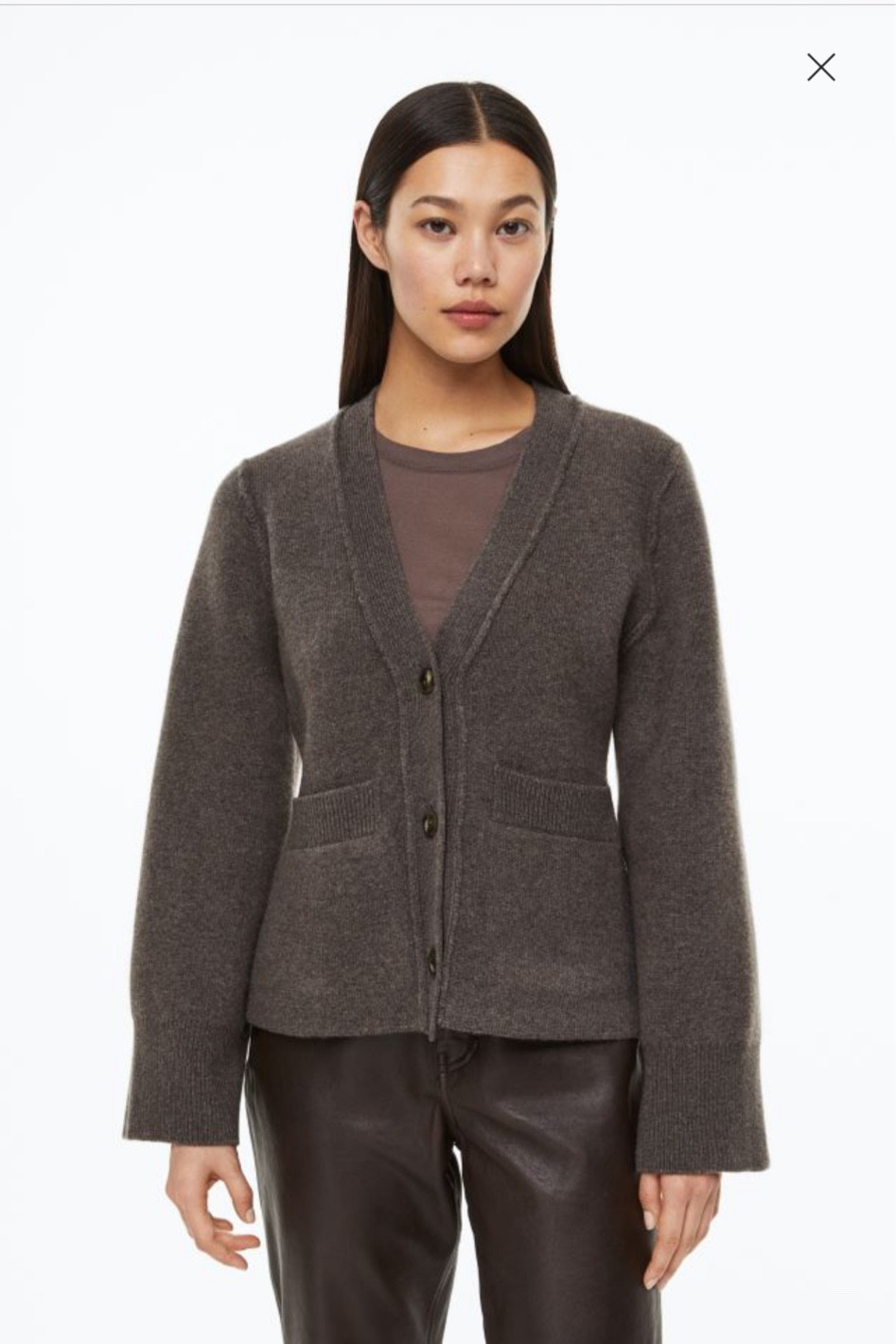 If you (like most of us) have been eyeing the Khaite cardigan- this one’s for you! 

#LTKstyletip #LTKworkwear #LTKeurope