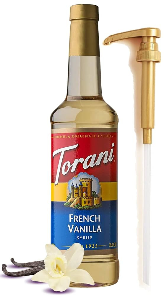 French Vanilla Syrup for Coffee 25.4 Ounces for French Vanilla Flavored Coffee Syrup with Fresh F... | Amazon (US)
