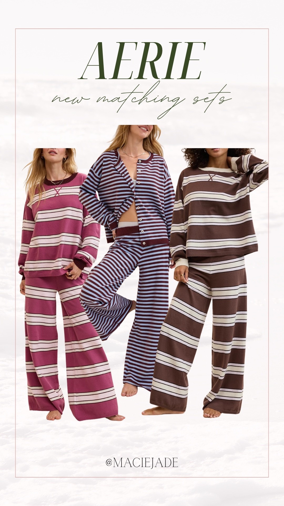 Cozy lounge sets from Aerie! ☁️🍂

fall fashion, fall outfit, fall outfits, fall wardrobe, fall essentials, cozy loungewear, cozy outfits

#LTKootd #LTKSeasonal #LTKMidsize
